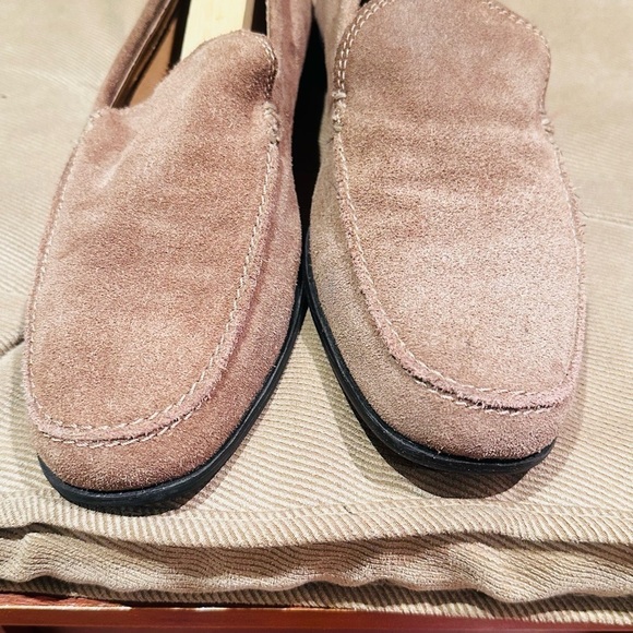Marc Anthony Tan Suede Leather Loafers. - Picture 14 of 15